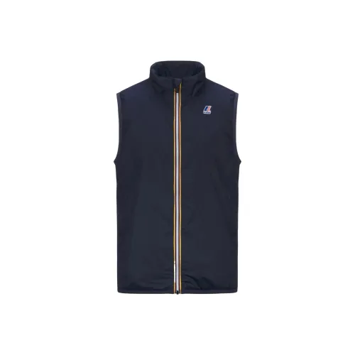 K WAY Blue Мужские жилеты