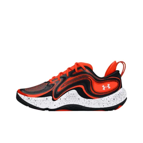 Under Armour Spawn 6 Баскетбольные кроссовки Мужские Черные Красные