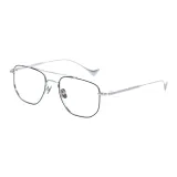 Черно-серебро [0 Степень Смола Защита от синего света Линзы]