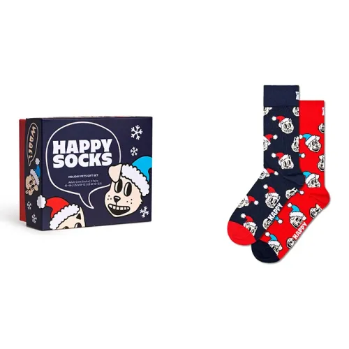 Happy Socks Рождество Цвет Унисекс MID Носки до икры