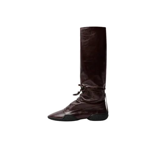 MIISTA Nikolina Колено Высокие сапоги Женские Коричневый