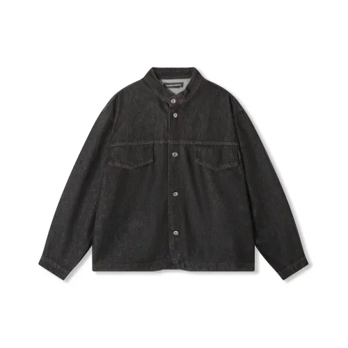ESSEDANCES Denim Jacket Unisex Black