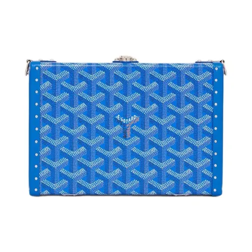 GOYARD Goyardin Холст Хранение Коробка Женская Синяя