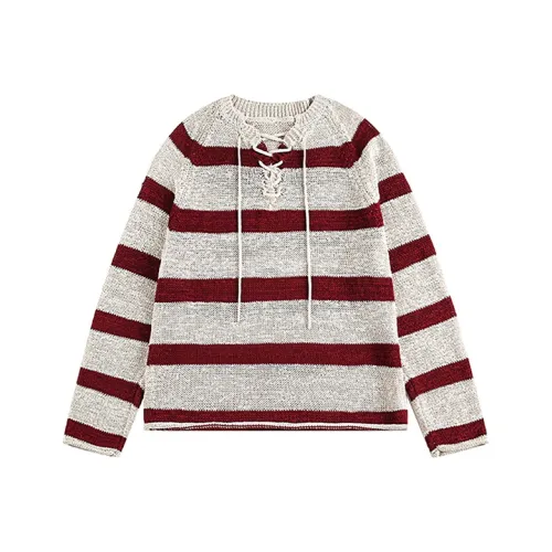 NFV Белый Красный Полосы Женская Трикотажная