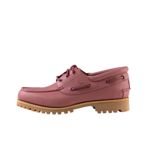 Сотрудничество Highsnobiety x Timberland 3 Eye Топсайдеры Унисекс Бордовый