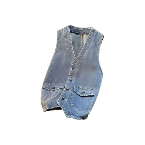 CAT'S PAW Синие Унисекс Жилеты