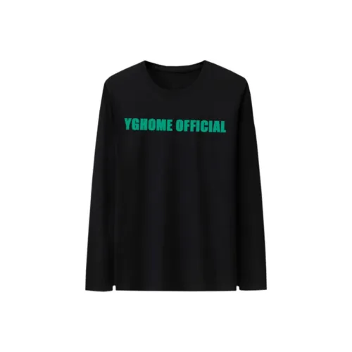 YGHOME OFFICIAL Черный Унисекс T-рубашки