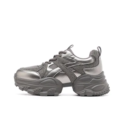 ST SAT Дышащие Низкие Кроссовки с Толстой Подошвой Женские