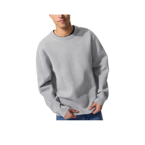 UNIQLO Серый Унисекс Трикотаж