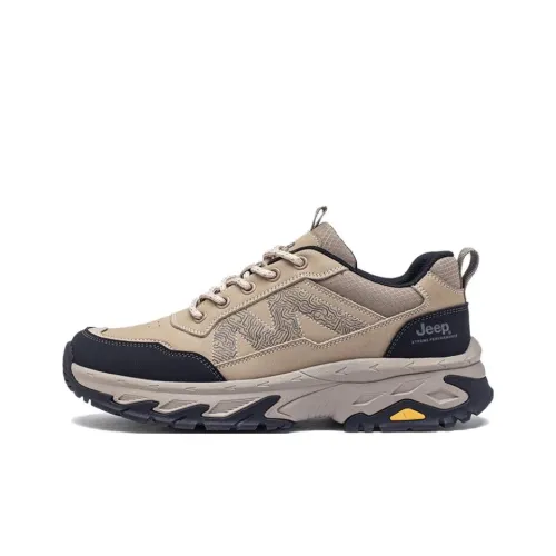 JEEP Устойчивая к истиранию Низкая Обувь для Альпинизма Мужская