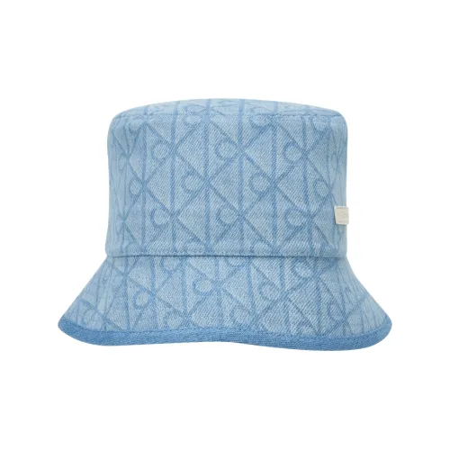 CALVIN KLEIN Хлопковые Панамы Унисекс Винтаж Синий