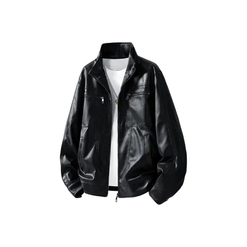 HUMNAT Унисекс Кожаные куртки