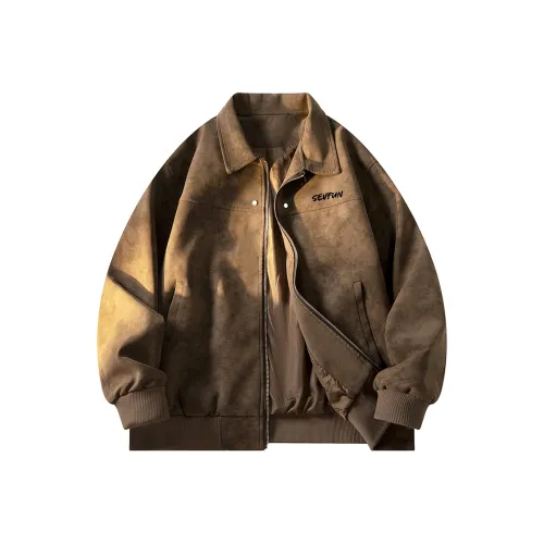 7 SEVFUN Унисекс Кожаные куртки