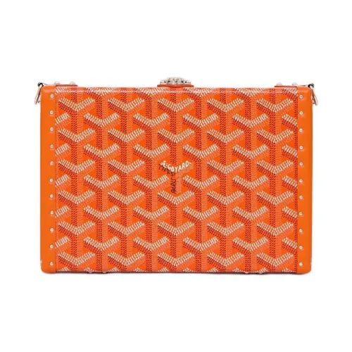 GOYARD Goyardin Холст And Serbon Телячья кожа Кожа Сумка Стандартная Женская Апельсин