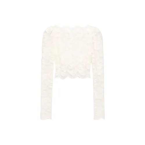 Paco Rabanne SS24 CROP TOP Женские цвет Слоновая кость