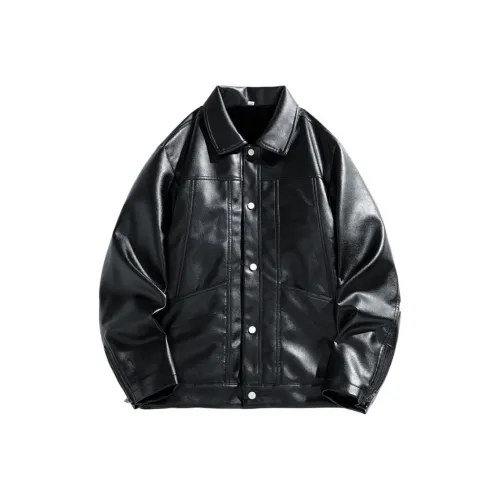 Vintage Cars Кожаная куртка Мужская