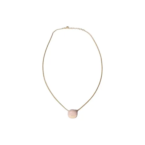 MIU MIU Метил Акриловый Эстер Ожерелья Унисекс Розовый