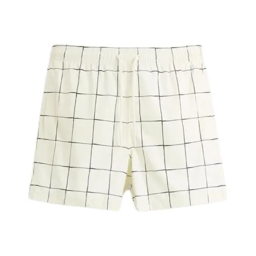 ZARA Белые Мужские Плавательные Шорты