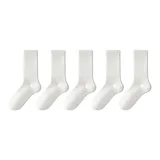 5 пар (5 белых)