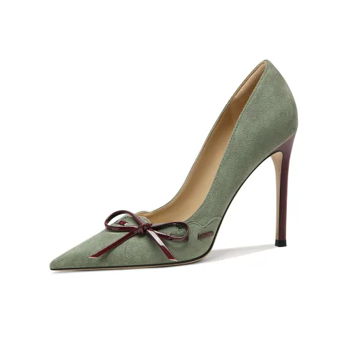 Lily Wei Asakusa Колокольчик Узкий каблук Высокие каблуки Женские