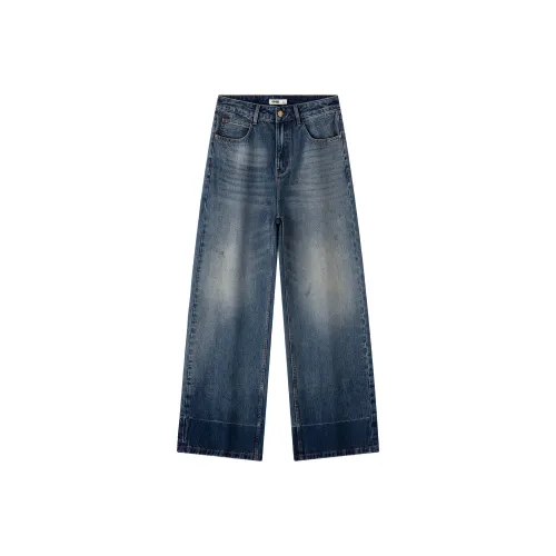 JEEP Синий Унисекс Джинсы