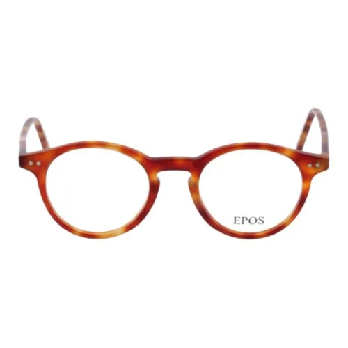 EPOS Ацетат Овальные Оправы для очков Unisex Light Коричневый