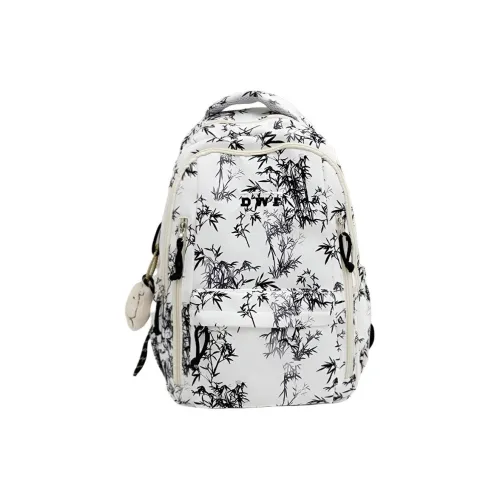 SWIMADE Нейлон Рюкзак Стандартный Женский Бамбуковый Лист Черный Бамбуковый Лист Красный Бамбуковый Лист Серый Бамбуковый Лист Зеленый