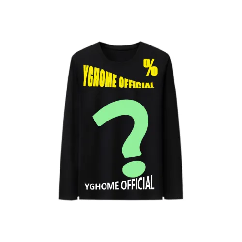 YGHOME OFFICIAL Черный Унисекс T-рубашки