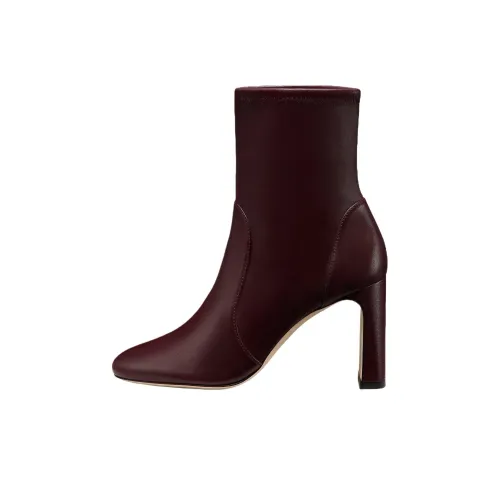 Stuart Weitzman SW Babette Ботильоны 8,5 см Женские Красные