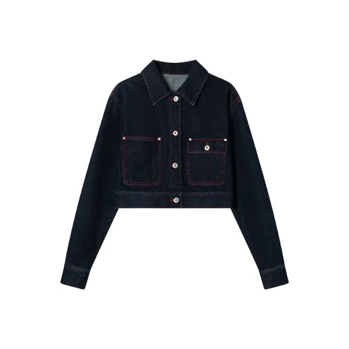 CAYLA Темно-синие женские джинсовые куртки