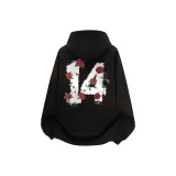 Black (Имитация вышивка Розовый 14)