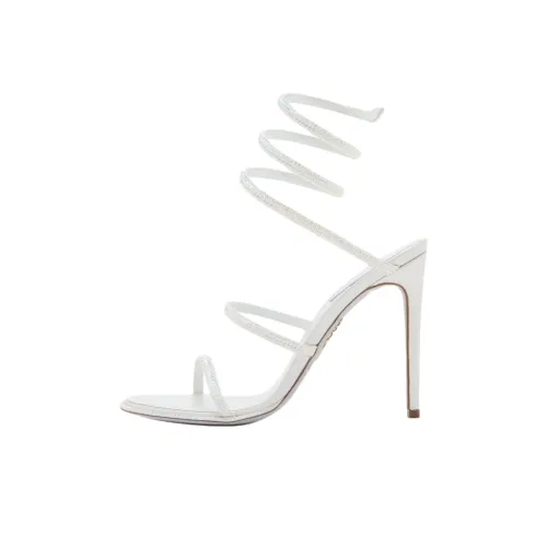 RENE CAOVILLA Cleo One Ремешок Сандалии 10,5 см Женские Белые