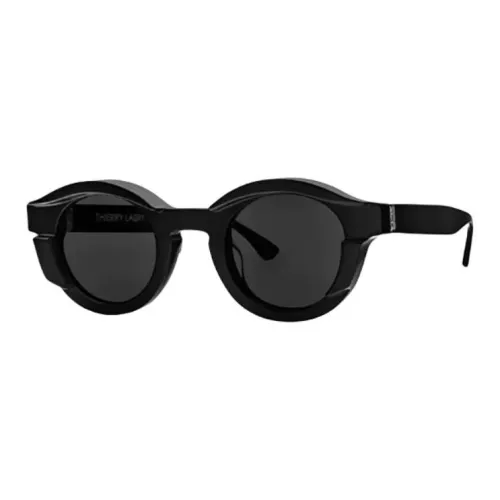 Thierry Lasry Ацетат Круглые Солнцезащитные очки Унисекс Черный