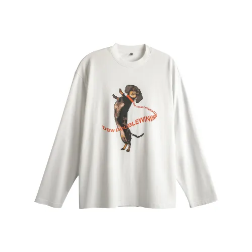 DBW DOUBLEWIN Белый Унисекс T-рубашки