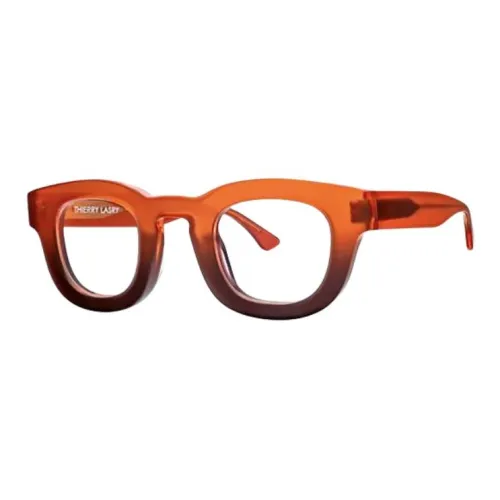 Thierry Lasry Ацетат Прямоугольные Оправы для Очков Унисекс Оранжевый