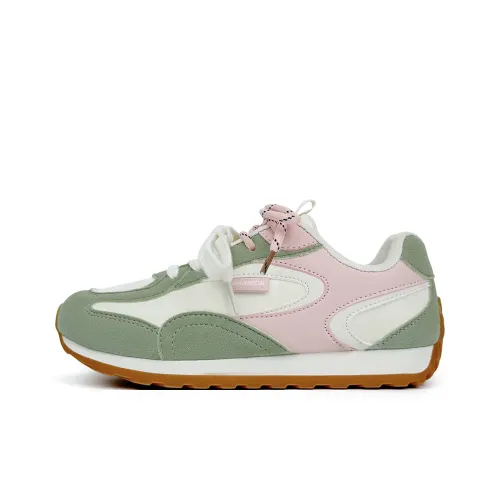 Warrior Модный Casual Амортизация Устойчивый к истиранию Легкий Низкий Топ Casual Женский Гуава Розовый