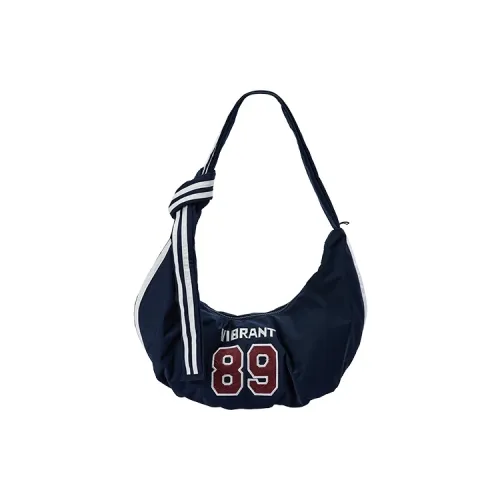 URBAN REVIVO Ткань Сумка через плечо Большая Женская Чернильно-синий