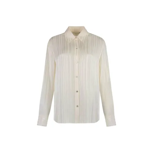 VINCE Бежевые Женские Рубашки