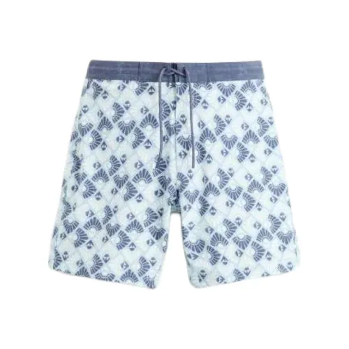 ZARA Небесно-голубые мужские плавательные шорты