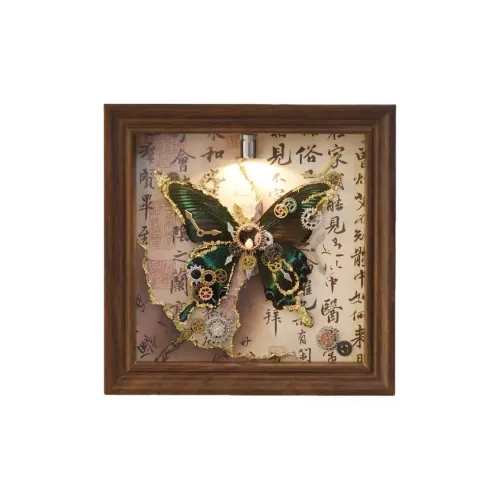 LISA Креативный Механический Бабочка DIY Материал Сумка Фоторамка Arts Панк Показанный Рисование День рождения DIY Игрушки