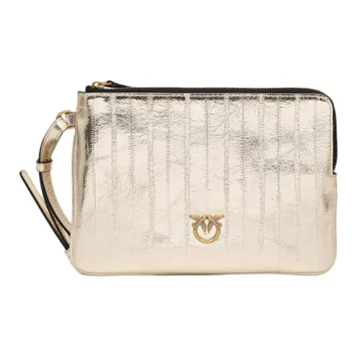 PINKO Кожа Клатч Стандартный Женский Золотой
