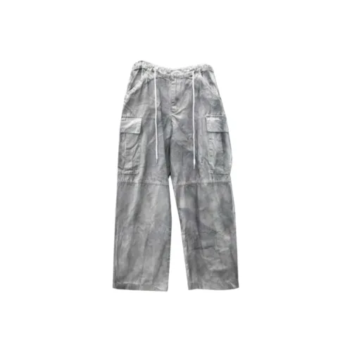LOWEAR Серый Dirty String Карго Брюки Карго Брюки Карго Женские