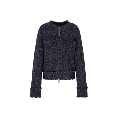 GIORGIO ARMANI Серый Синий Женские Куртки