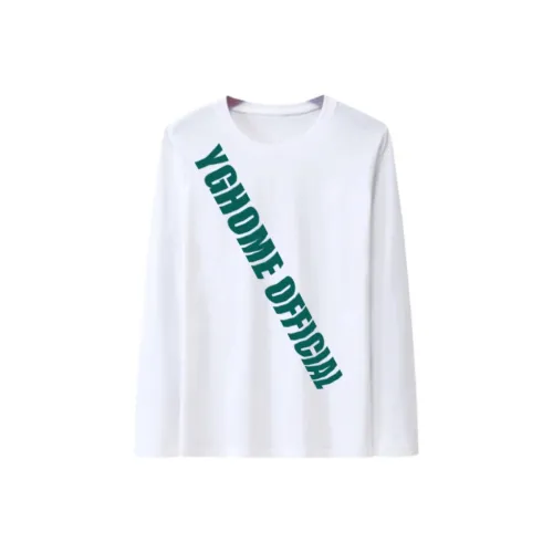 YGHOME OFFICIAL Белый Унисекс T-рубашки
