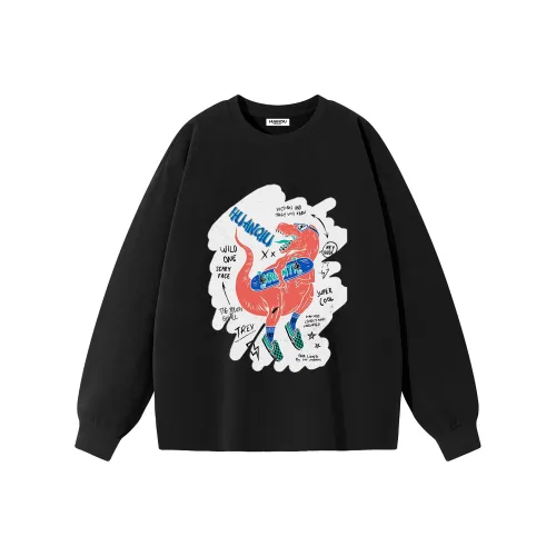 HUANQIU Унисекс Беговые Т-рубашки