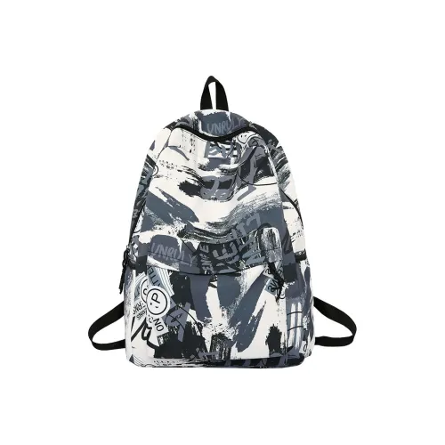 KOUDIXIONG Холст Рюкзак Стандартный Подростки Черный Хаки Зеленый Синий