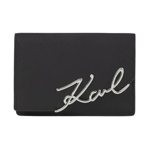 KARL LAGERFELD Телячья кожа Кошелек Женские Черный