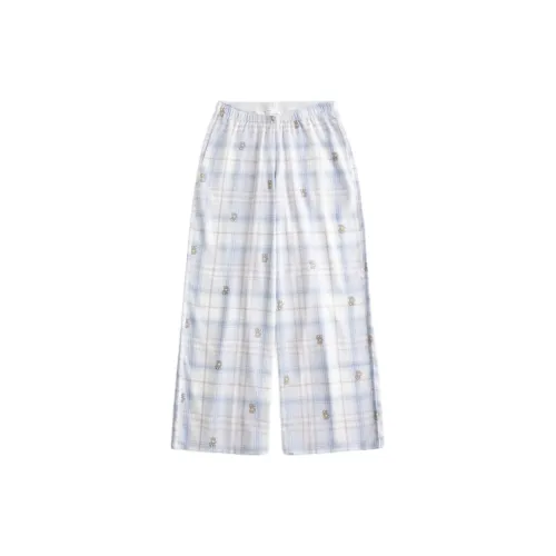 Hollister Светло-синие Женские Пижамные Штаны