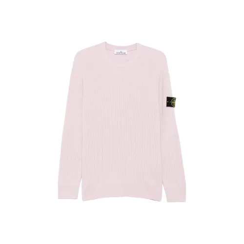 STONE ISLAND Розовые Мужские Свитера