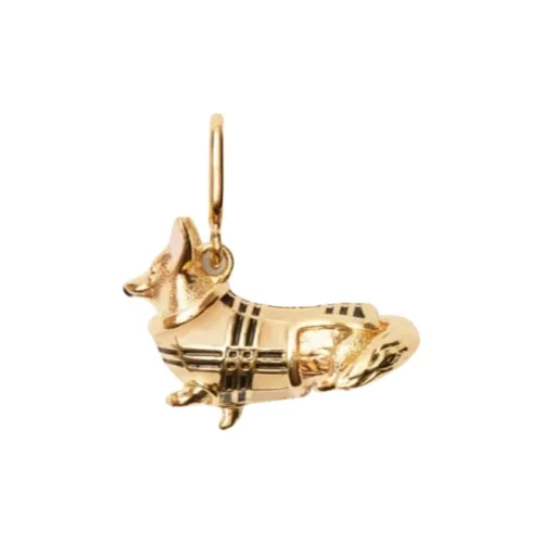 Burberry Эмаль Подвески Женские Золото